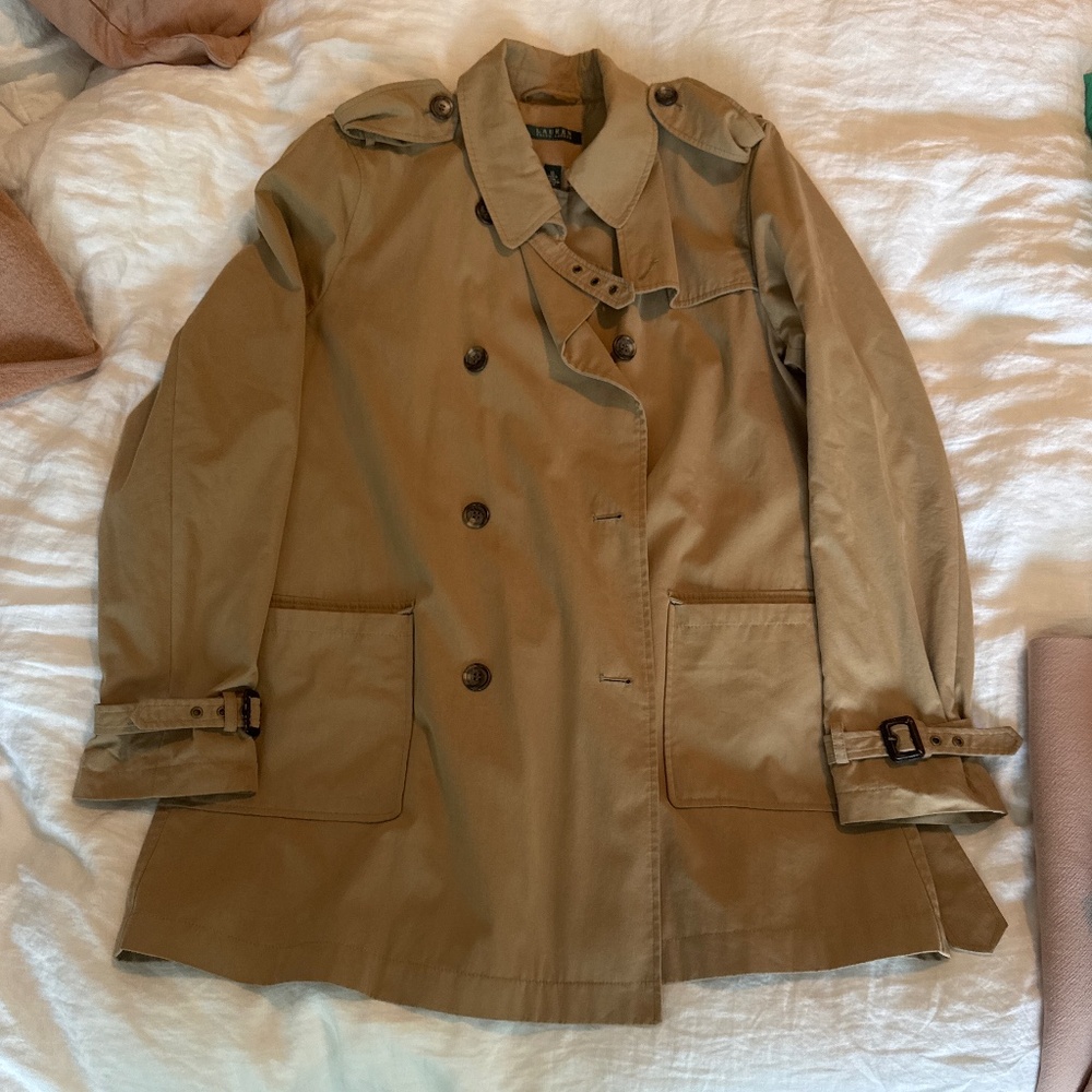 Lauren Ralph Lauren classic short trench coat